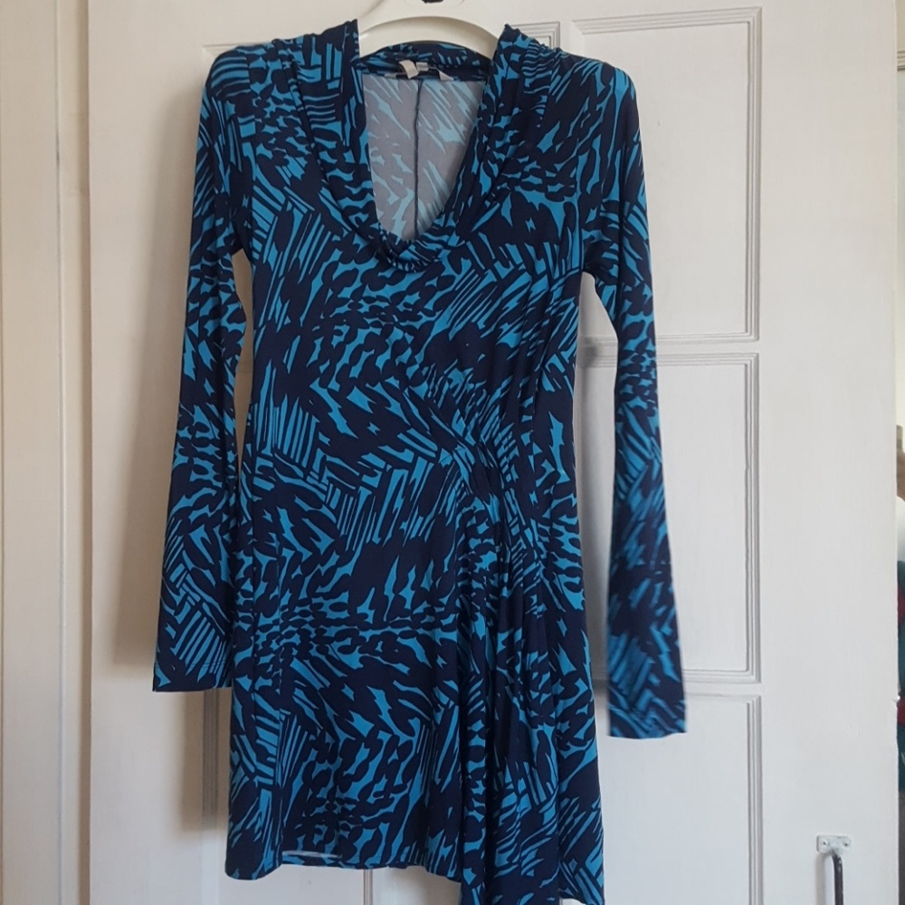 BCBGenerations cowl neck dress